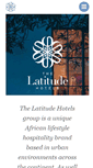 Mobile Screenshot of latitudehotels.com